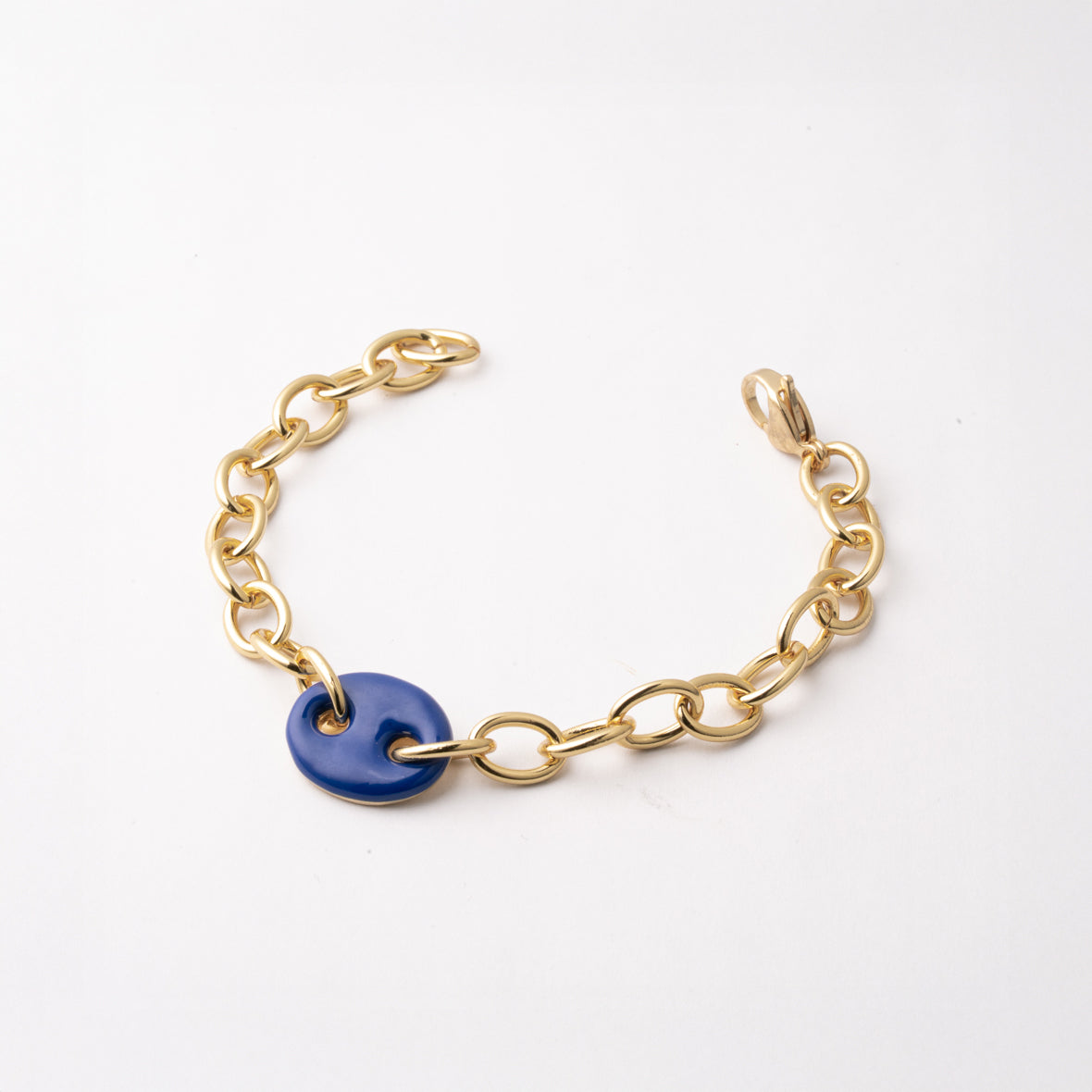 Pulsera Aura Azul Chapa