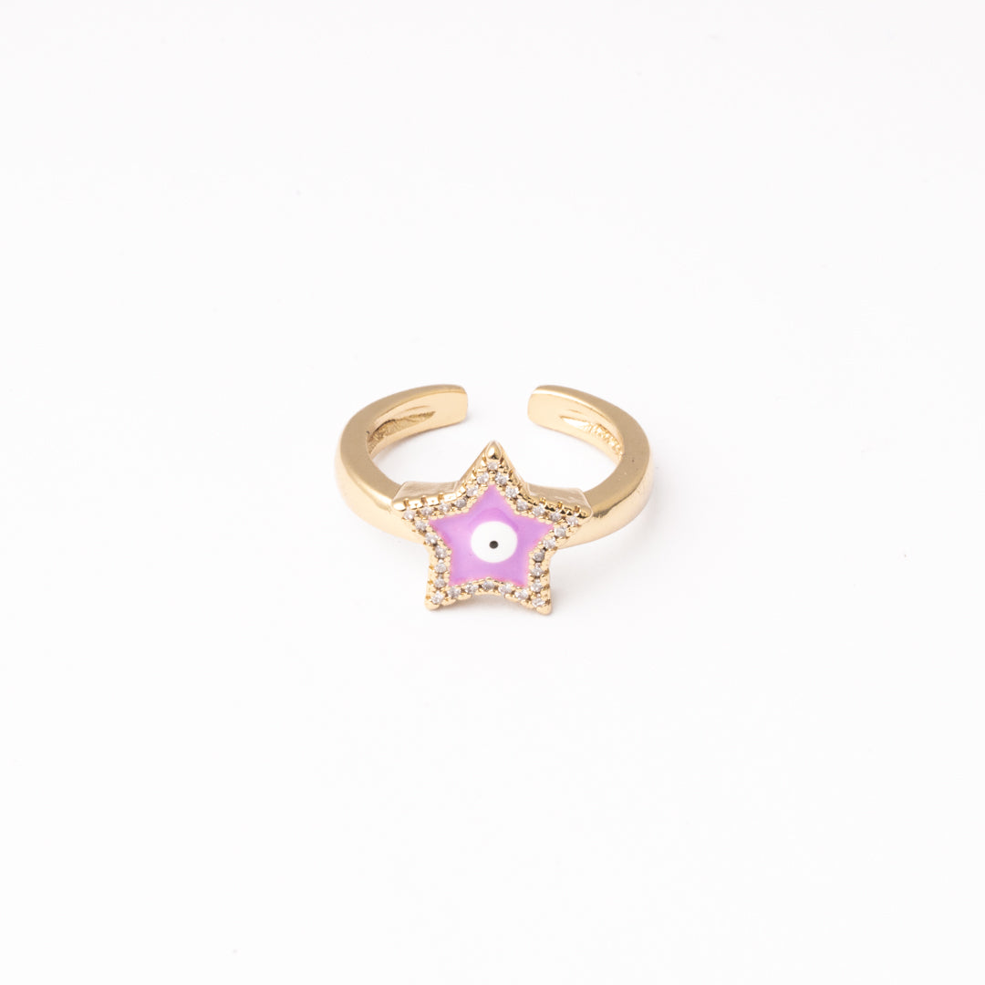Anillo Estrella Mística Chapa