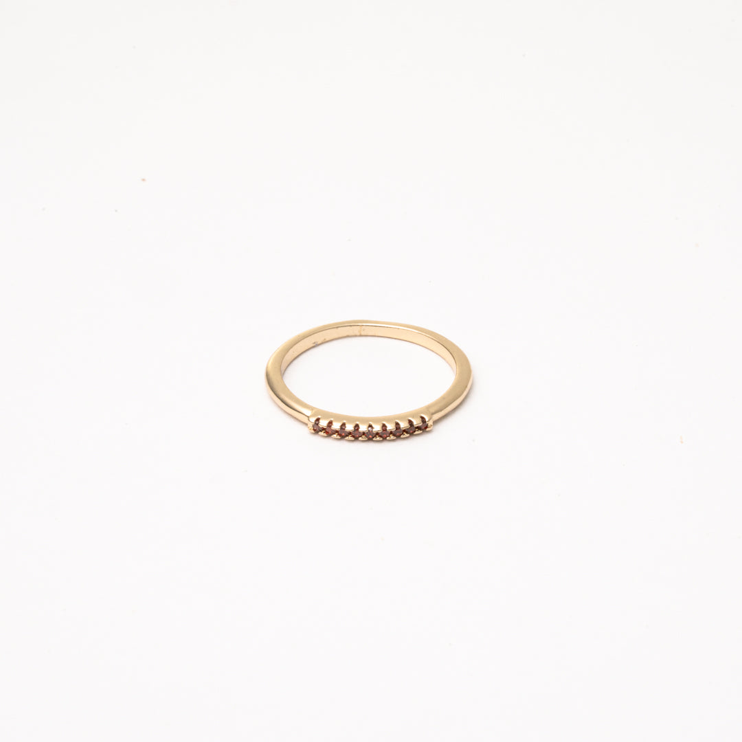 Anillo Línea Rubí Chapa T5