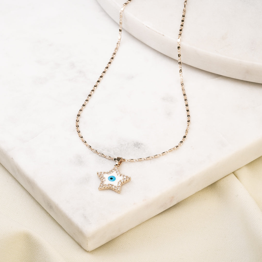 Gargantilla Lucky Star Chapa