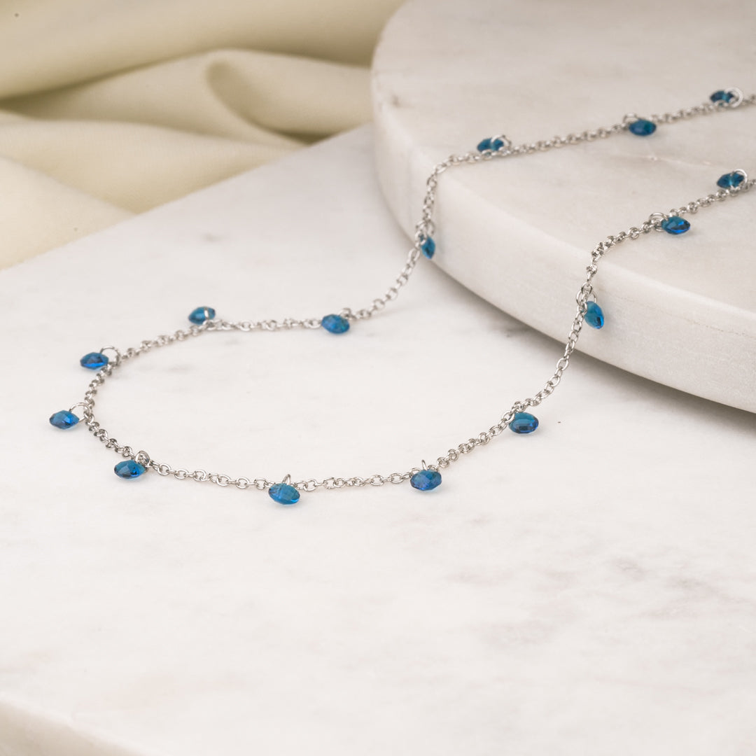 Gargantilla Brisa Marina Rodio