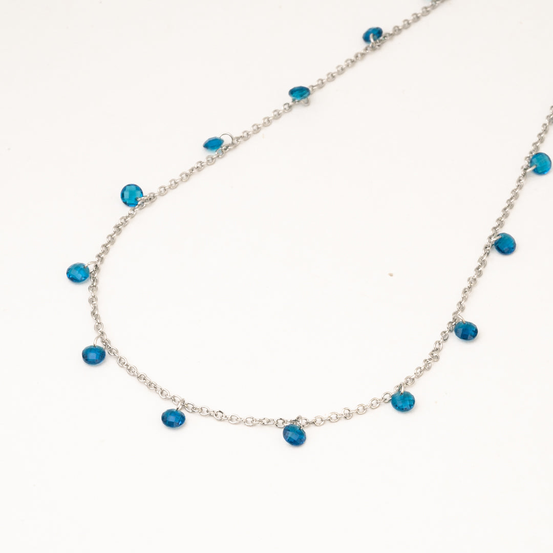 Gargantilla Brisa Marina Rodio