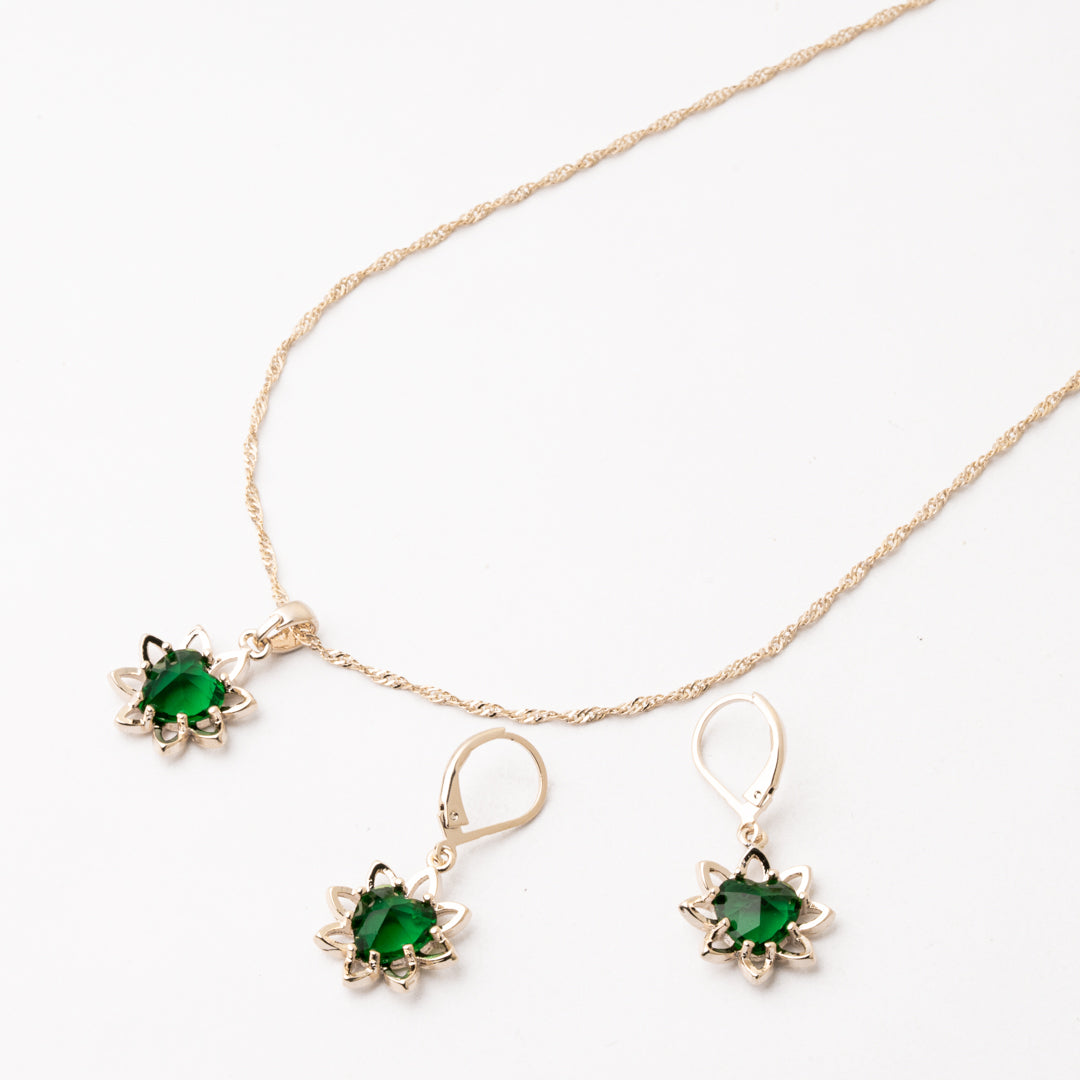 Juego Aurora Verde Chapa