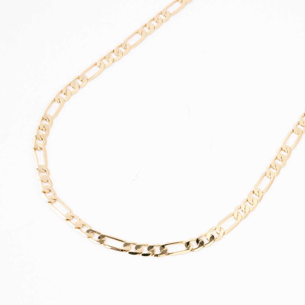 Cadena Chapa 18K 50 CM 4.5MM