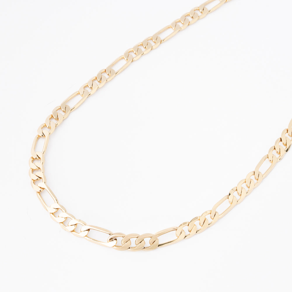 Cadena Chapa 18K 50 CM 6.5MM