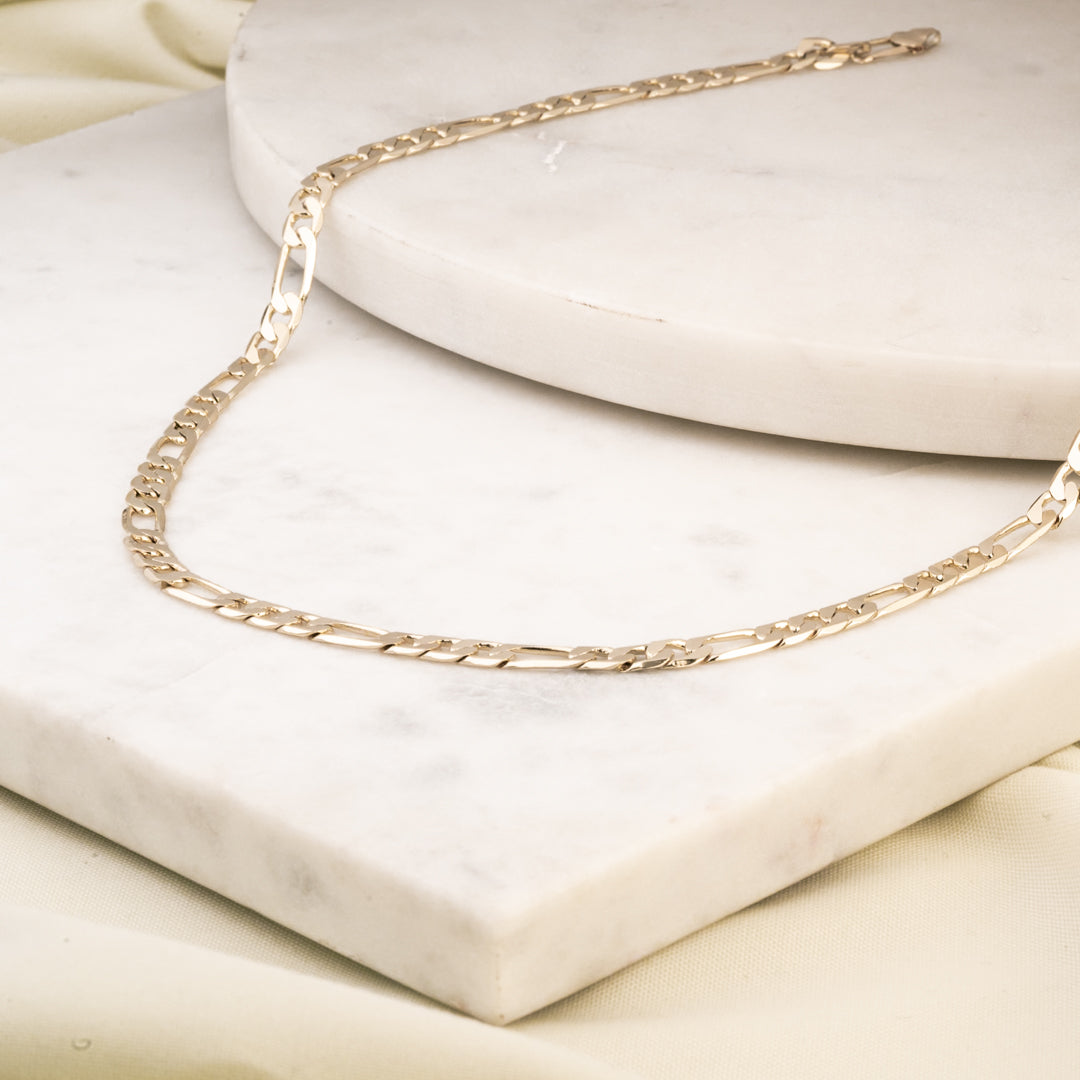 Cadena Chapa 18K 70CM 6.5MM