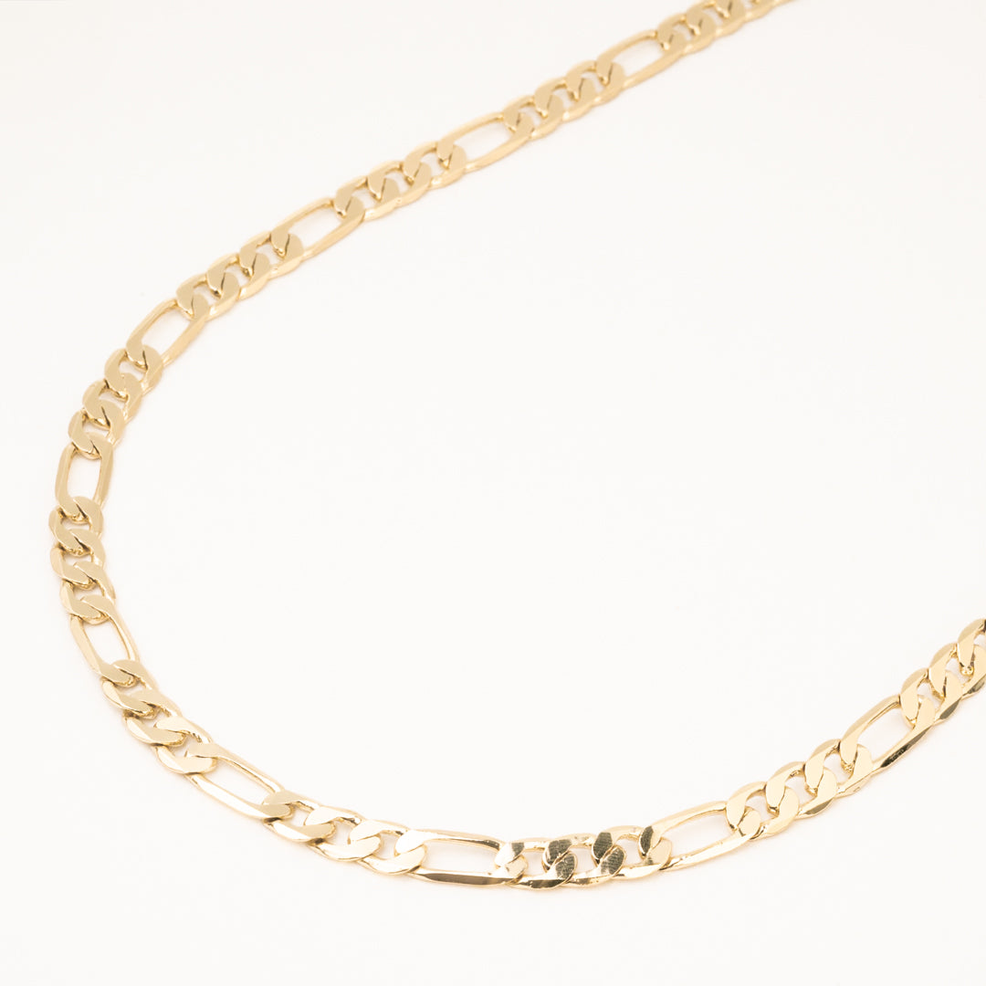 Cadena Chapa 18K 70CM 6.5MM