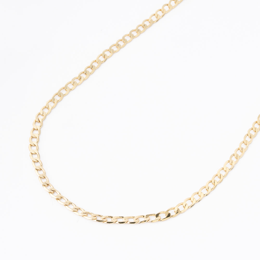 Cadena Chapa 18K 60 CM 3.5MM