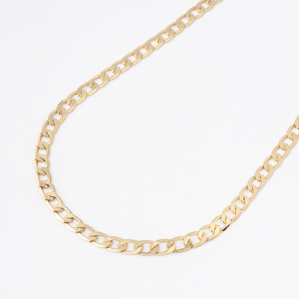 Cadena Chapa 18K 50 CM 5.5MM