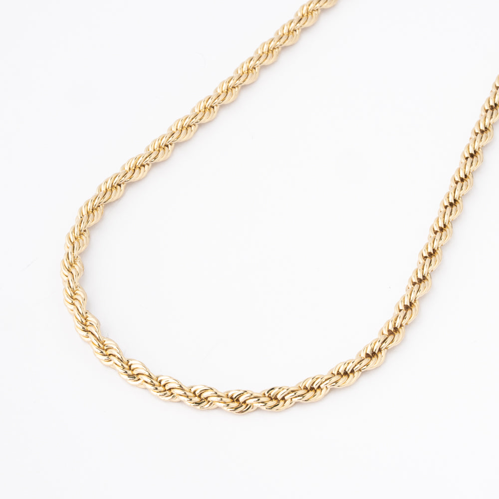 Cadena Chapa 18K 50 CM 5MM