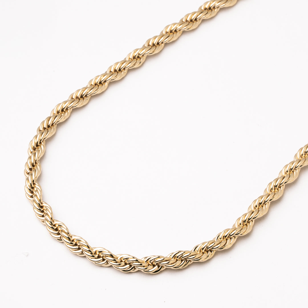 Cadena Chapa 18K 55CM 5.5MM