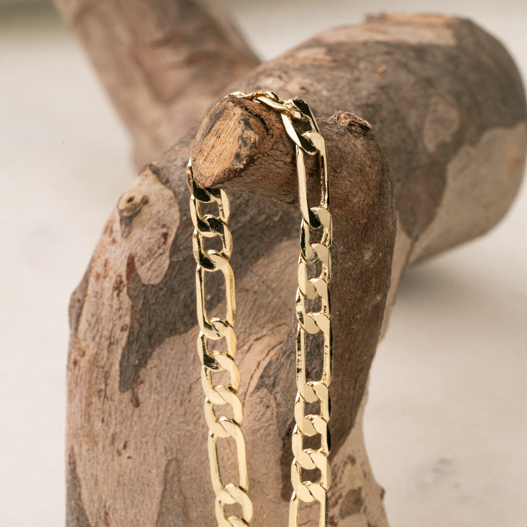 Pulso Chapa 18K 19 CM 4.5MM