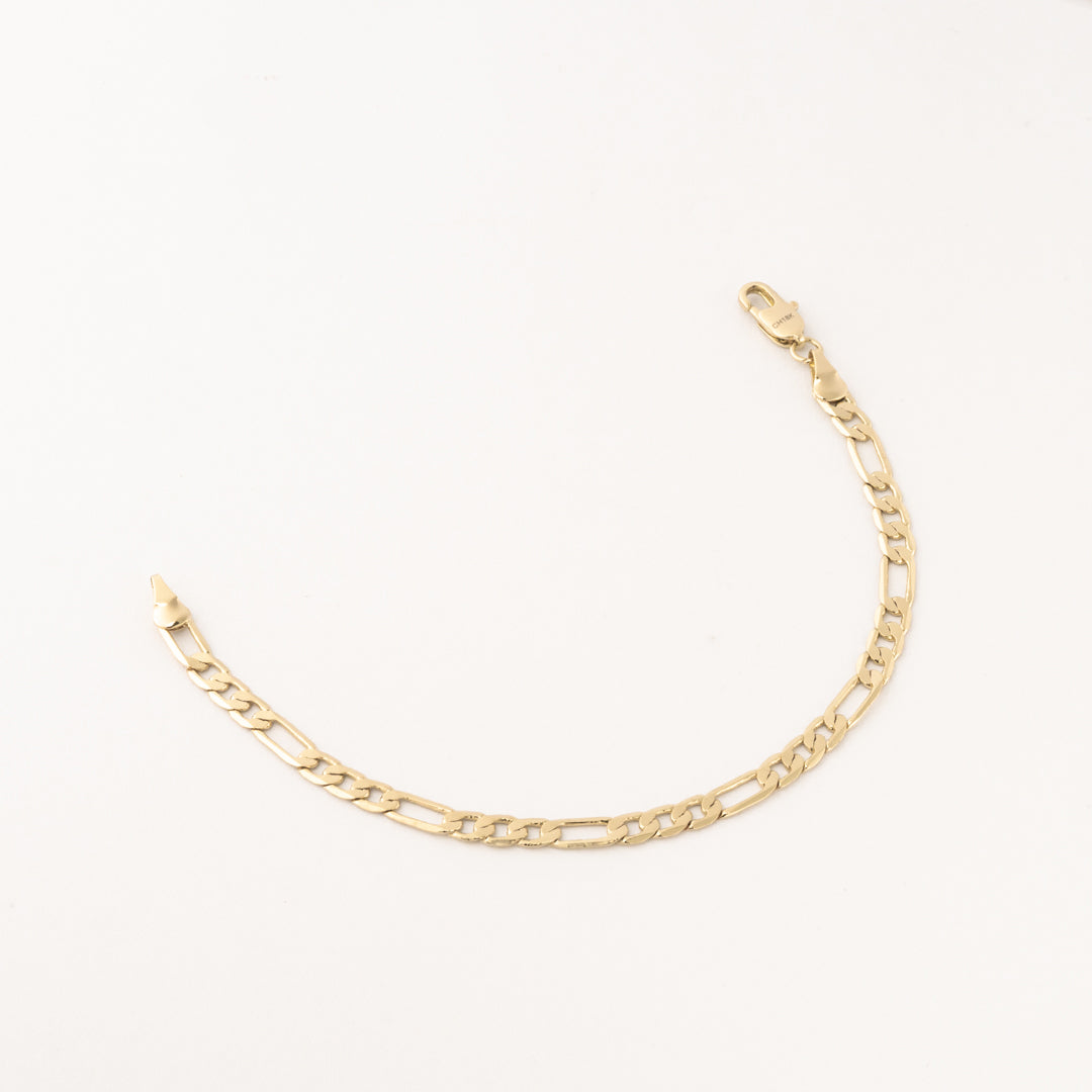 Pulso Chapa 18K 19 CM 4.5MM