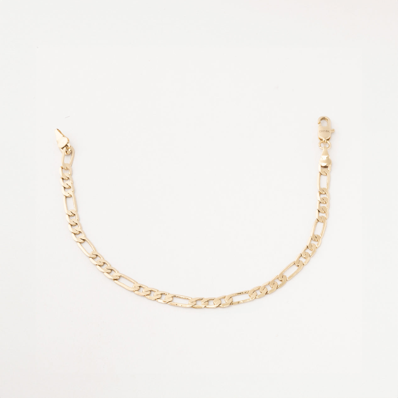 Pulso Chapa 18K 20 CM 4.5MM