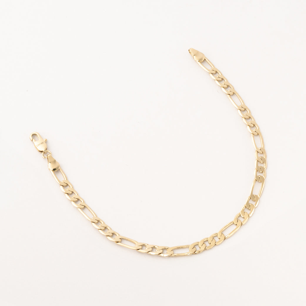 Pulso Chapa 18K 22 CM 5.5MM