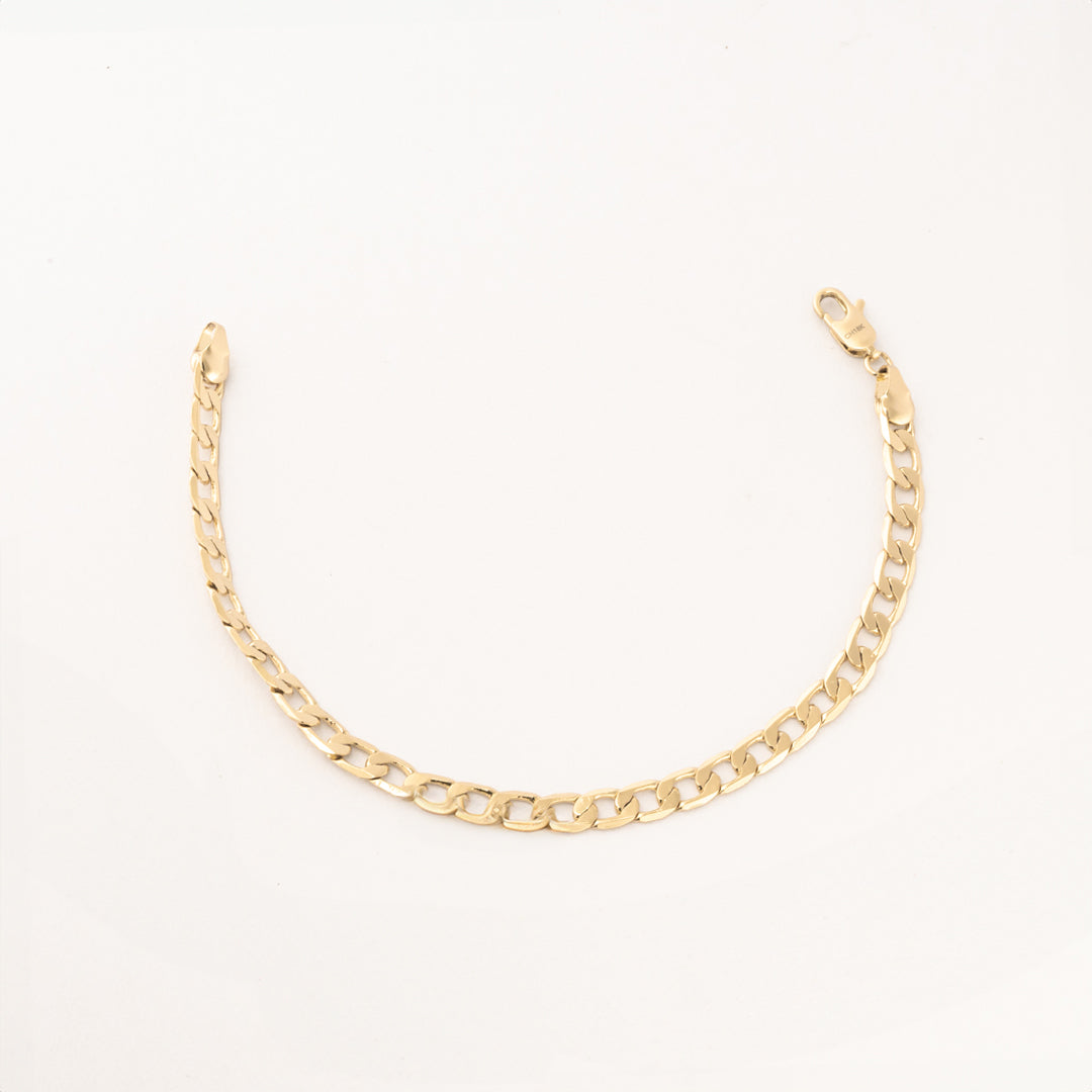 Pulso Chapa 18K 20 CM 5.5MM
