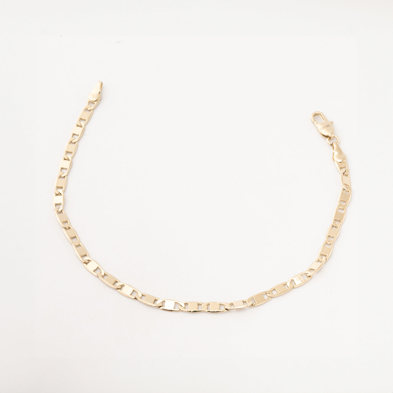 Pulso Chapa 18K 21 CM 4MM