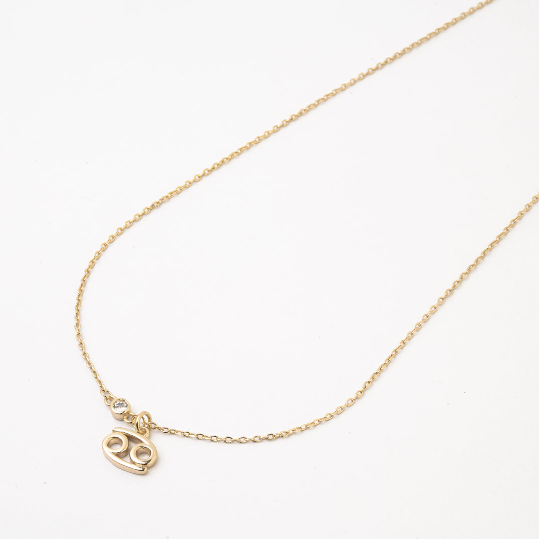 Gargantilla Signo Cáncer Chapa