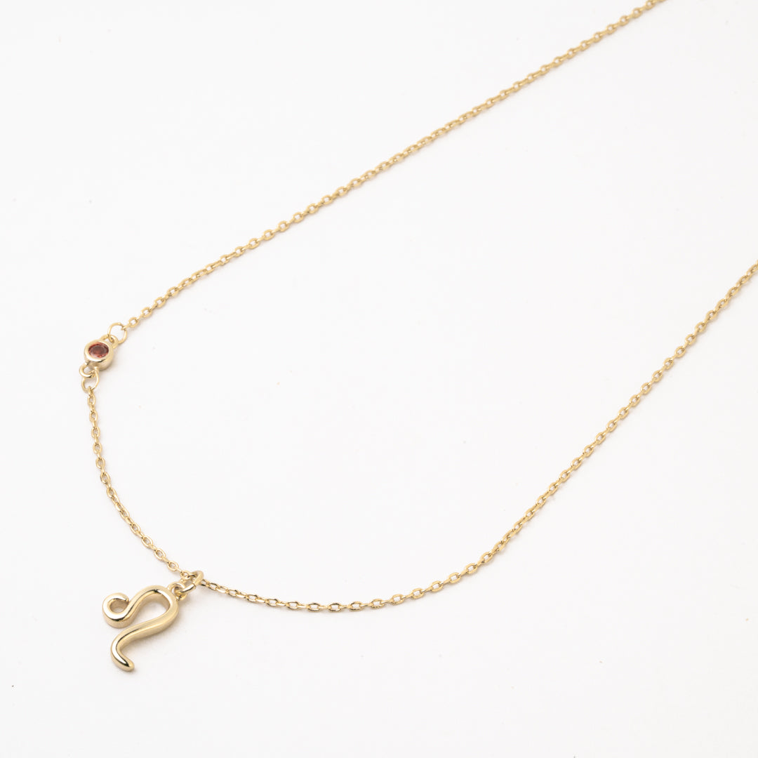 Gargantilla Signo Leo Chapa