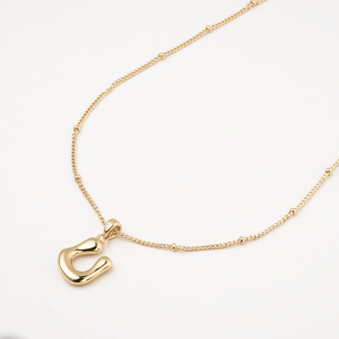 Gargantilla Letra U Bold Chapa