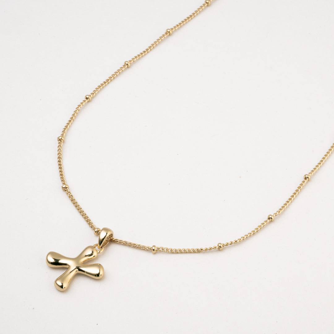 Gargantilla Letra X Bold Chapa