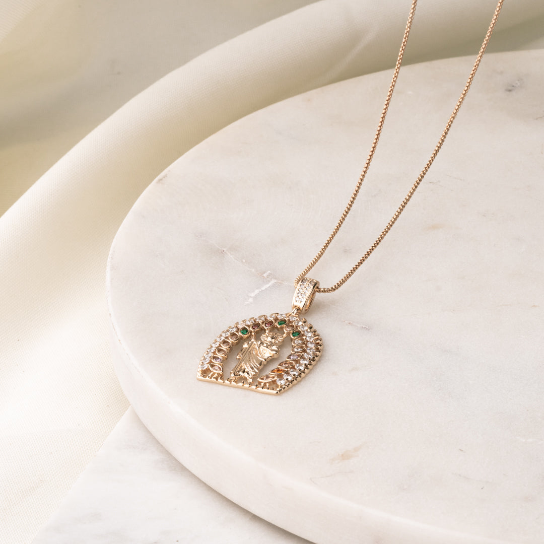 Gargantilla San Judas Multicolor Chapa 4.5cm