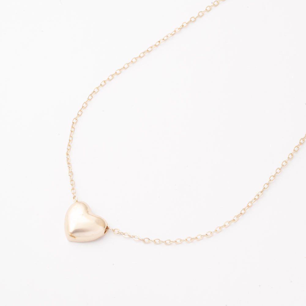 Gargantilla Gold Heart Chapa