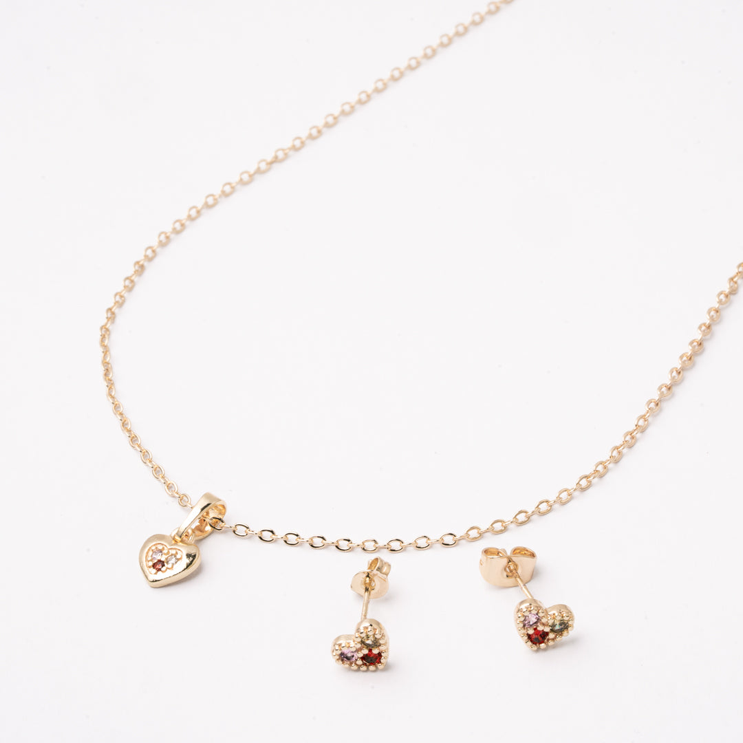 Juego Corazón Rubí Chapa