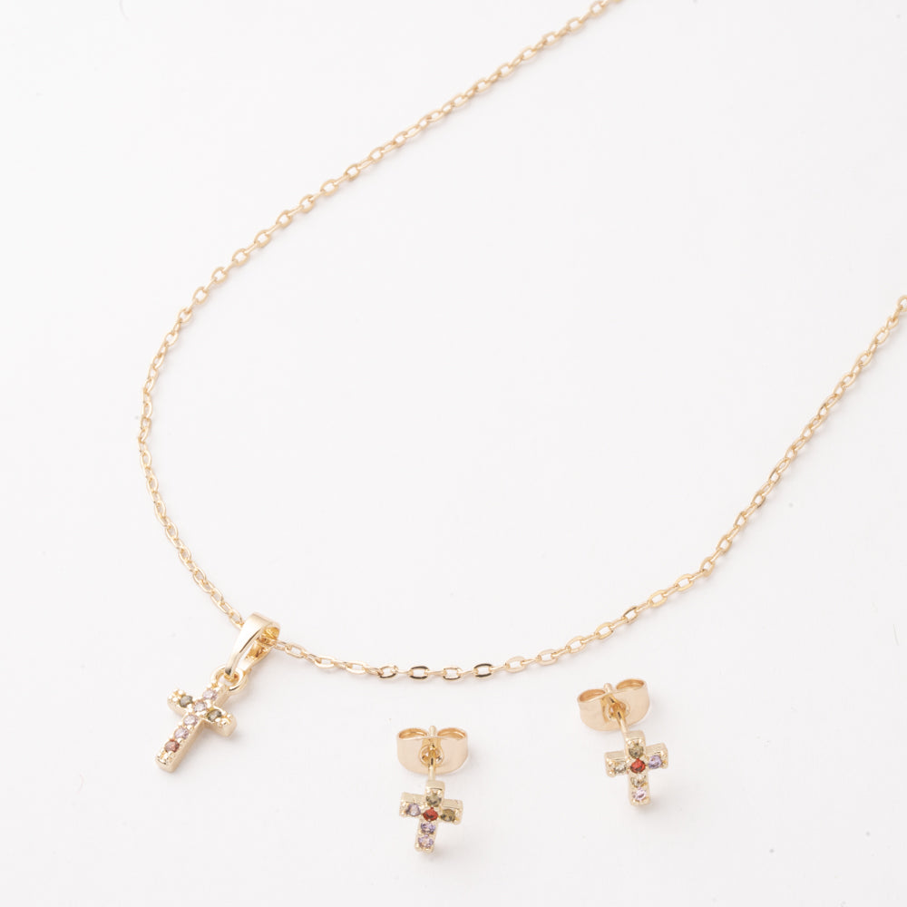 Juego Cruz Mini Chapa