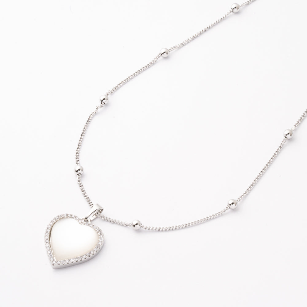 Gargantilla Corazón de Miel Rodio