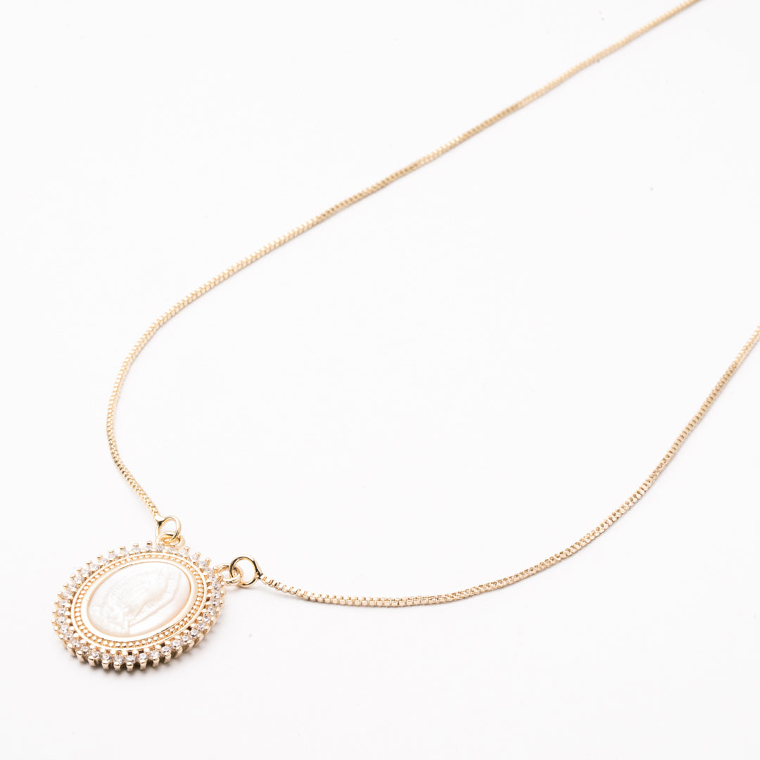 Gargantilla Virgen de Guadalupe Chapa 2.2cm