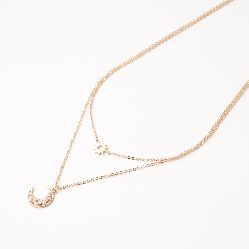 Gargantilla Eclipse Dorado Chapa