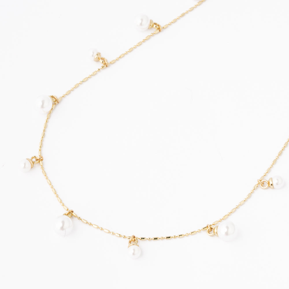 Gargantilla Lluvia de Perlas Chapa