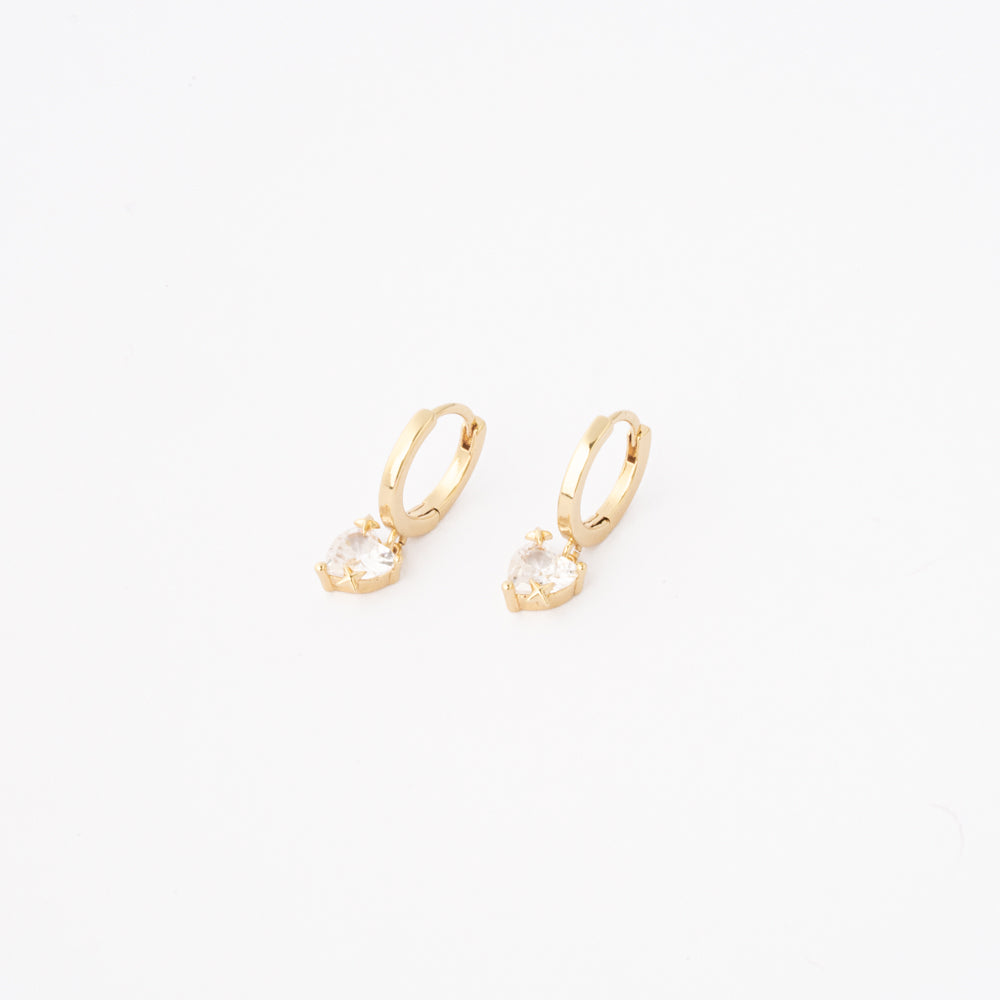 Aretes estrellas radiantes Chapa