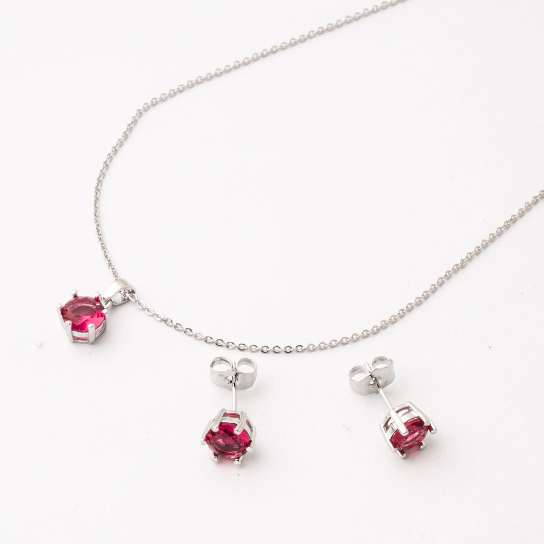 Juego Rosa Moderno Rodio