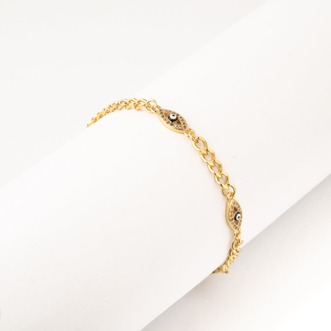 Pulsera Ojo Protector Chapa