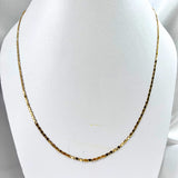 Cadena Chapa 18K 50C 2.5MM
