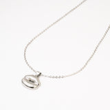 Gargantilla Lip Charm Rodio