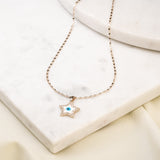 Gargantilla Lucky Star Chapa