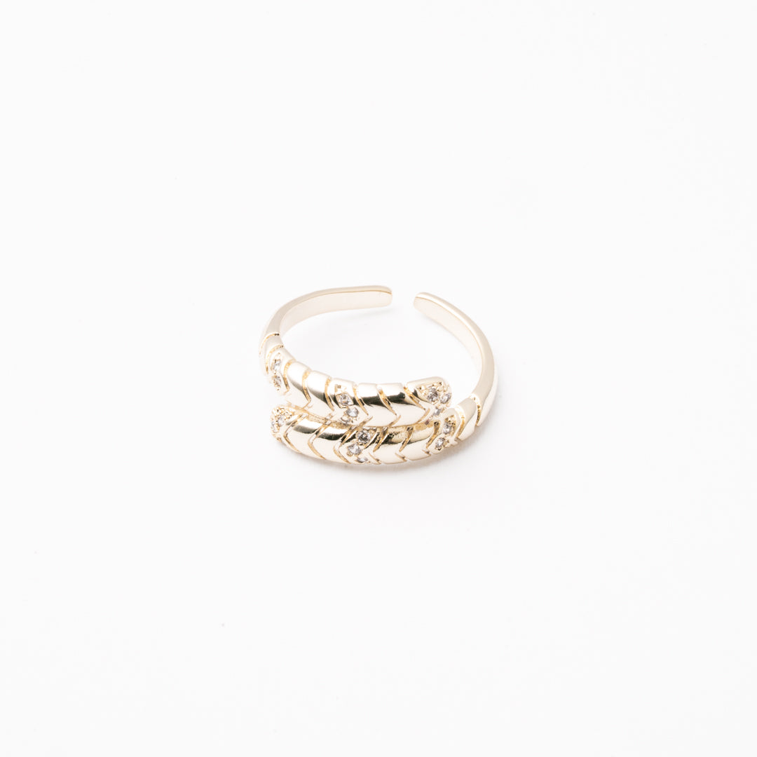 Anillo 18K Chapa