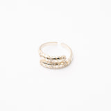 Anillo 18K Chapa
