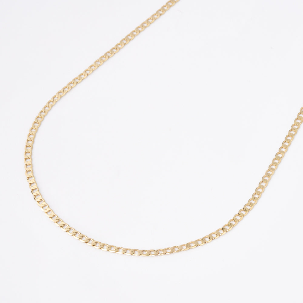 Cadena Chapa 18K 45 CM 2.5MM