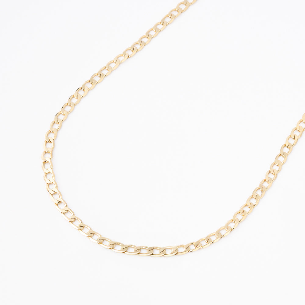 Cadena Chapa 18K 50 CM 3.5MM