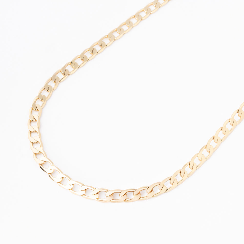 Garganitlla Cadena Chapa 18K Medidas 60 CM 5.5MM