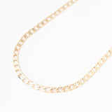 Garganitlla Cadena Chapa 18K Medidas 60 CM 5.5MM