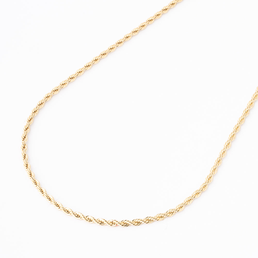 Garganitlla Cadena Chapa 18K Medidas 45 CM 2.5MM