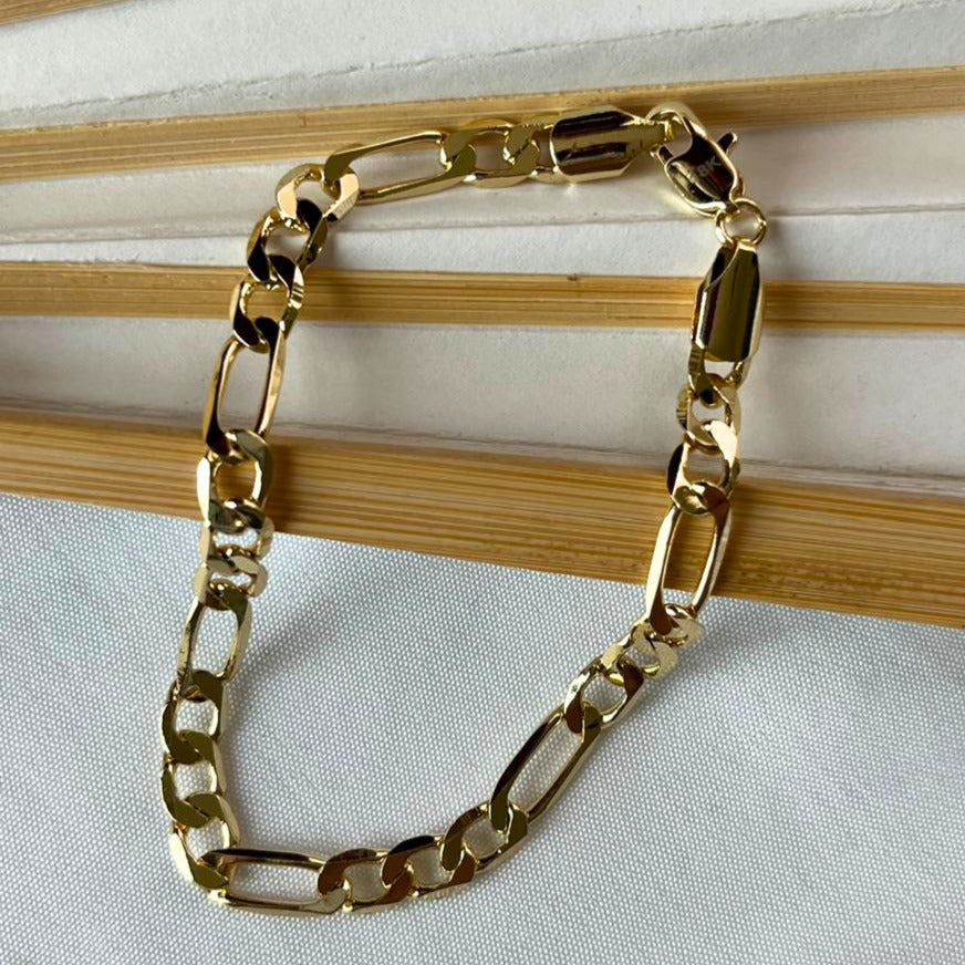 Pulso Chapa 18K 18CM 5.5MM