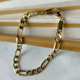 Pulso Chapa 18K 18CM 5.5MM