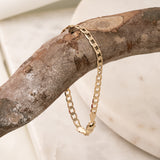 Pulsera Milano Chapa 17 CM 3.5MM