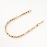 Pulsera Trenza Real Chapa 23 CM 5MM